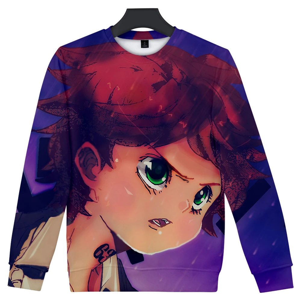 Свитер jungkook с надписью Promised Neverland Grace Field Science Фантастика модный свободный свитер