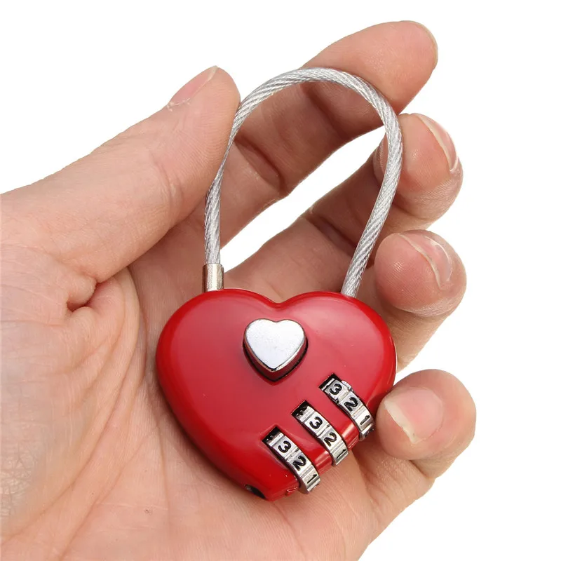 MTGATHER Love замок с паролем тройной цифровой сменная комбинация навесной