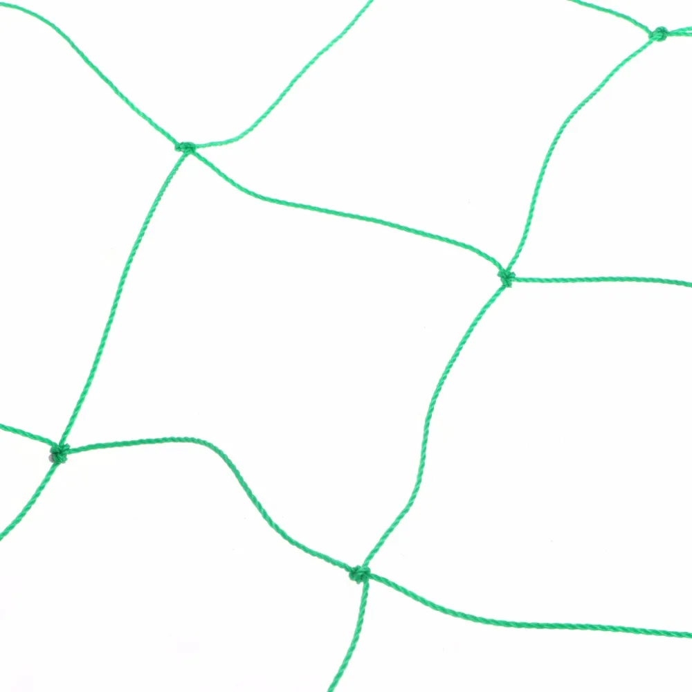 Садовая зеленая нейлоновая сетка поддержка для плетения скалолазания