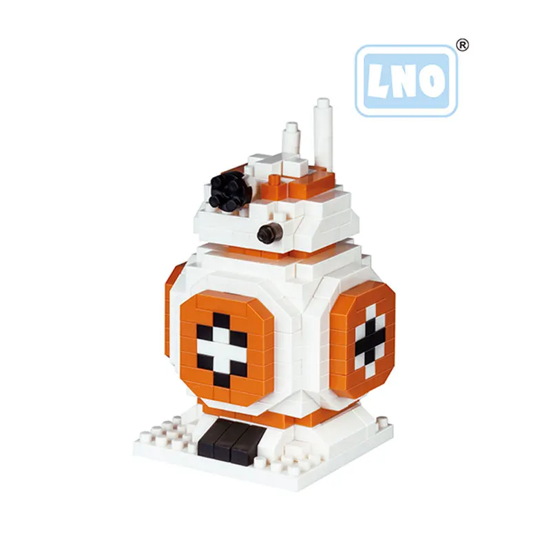 119 without box LNO строительные блоки йода мини блоки Дарт Вейдер DIY Модель BB-8 R2-D2 пластиковые кирпичи развивающие игрушки для детей без коробки - Цвет: 119 without box
