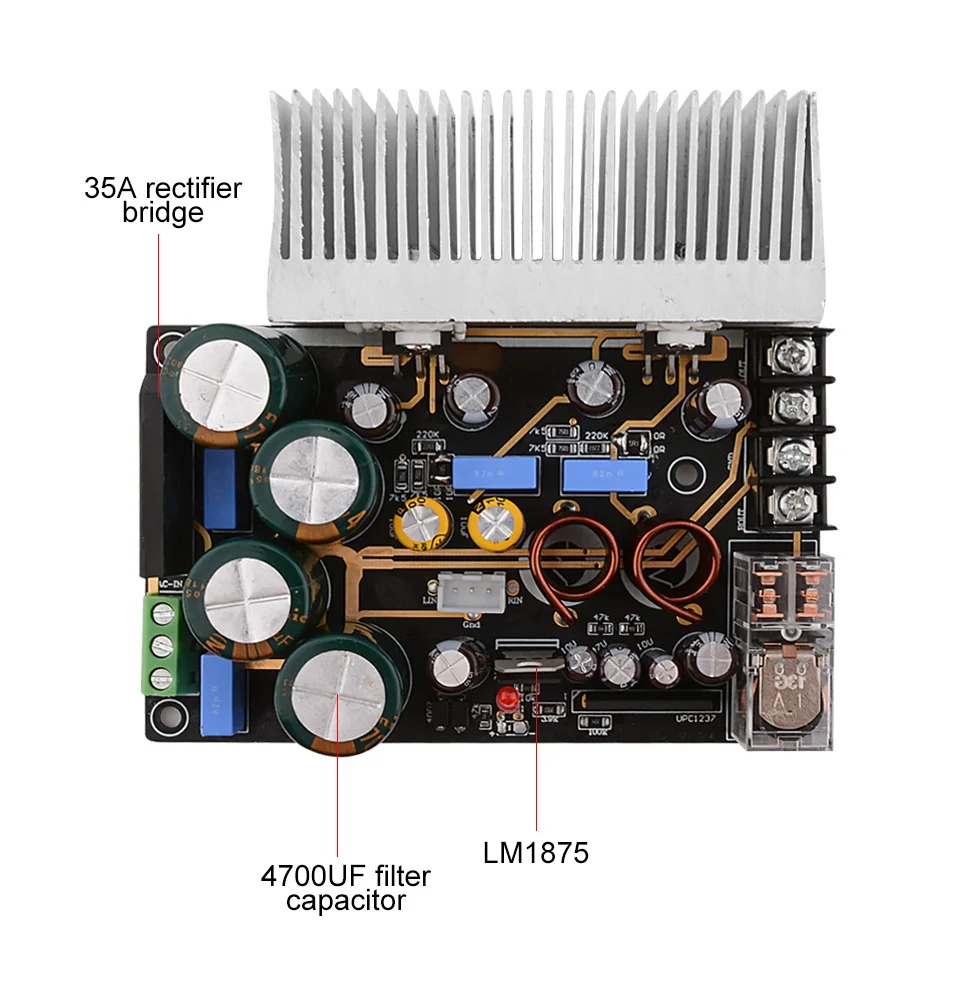 AIYIMA мини LM1875 домашний усилитель мощности плата 2,0 каналов 36Wx2 HiFi стерео звук динамик усилитель аудио усилитель DIY домашний кинотеатр
