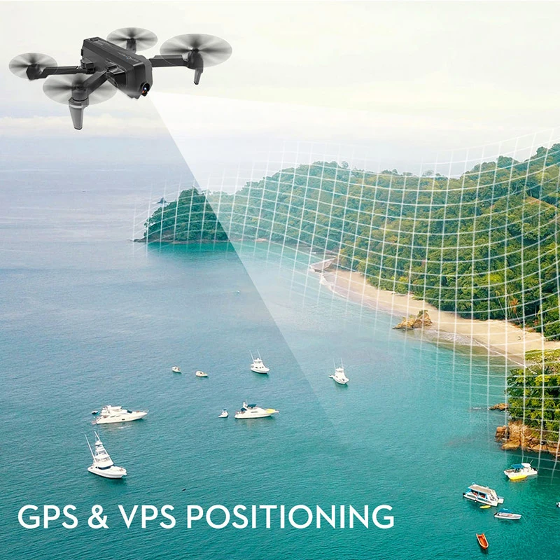 Дрон HESPER 4K FPV с HD камерой 1080P gps+ VPS RC Квадрокоптер Дрон вертолет Смарт карданный селфи камера Складная