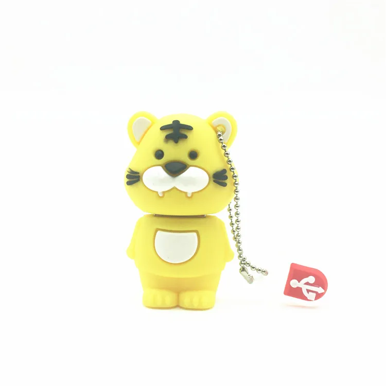Новый USB флеш-накопитель Китайский Зодиак Животное Змея курица кролик Тигр