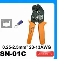 LAS-005 Multi function Crimp Of Energy Saving Crimping Pliers Two sets of dies at both side for using and storing easily crimper