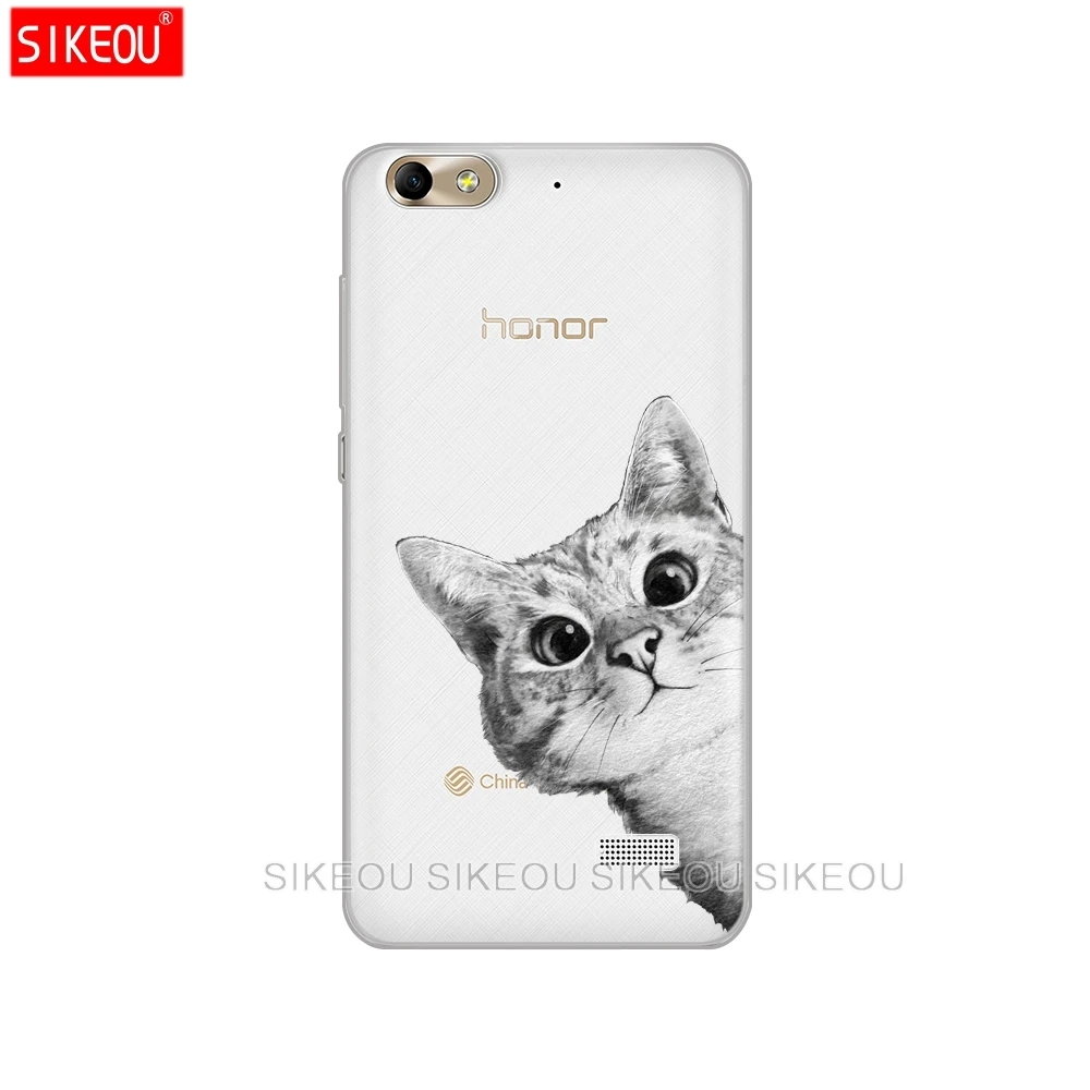 51741 Чехол для huawei honor 4C, мягкий силиконовый чехол для телефона из ТПУ, чехол для honor 4 c, чехол с рисунком, чехлы, чехол для телефона - Цвет: 51741