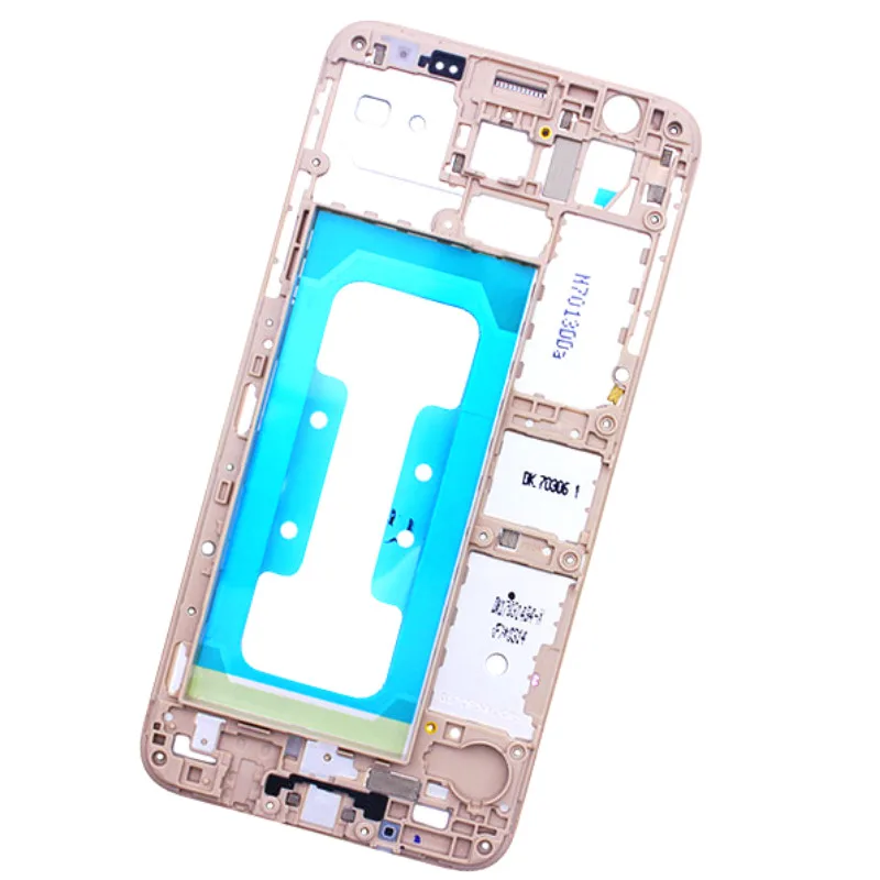 Оригинальный Новый средний ободок рамка для Samsung J5 J500F 2015 корпус двери шасси чехол