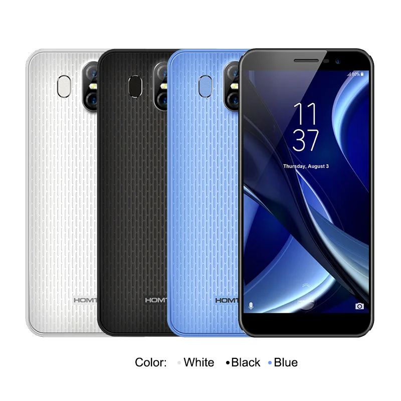 HOMTOM S16 18:9 край уменьшенного использования пластин Дисплей смартфон 5 дюймов Android7.0