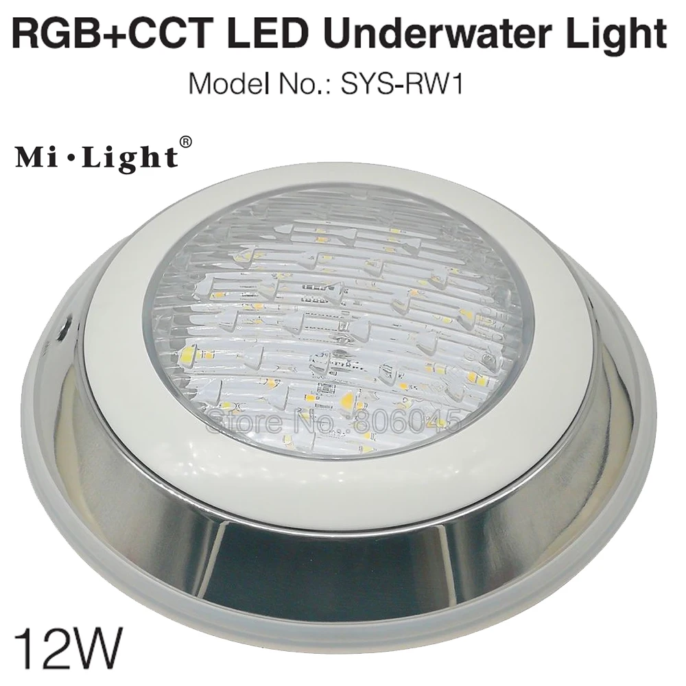 Светодиодный светильник Mi светодиодный RGB + CCT для бассейна 12 Вт IP68 2 4
