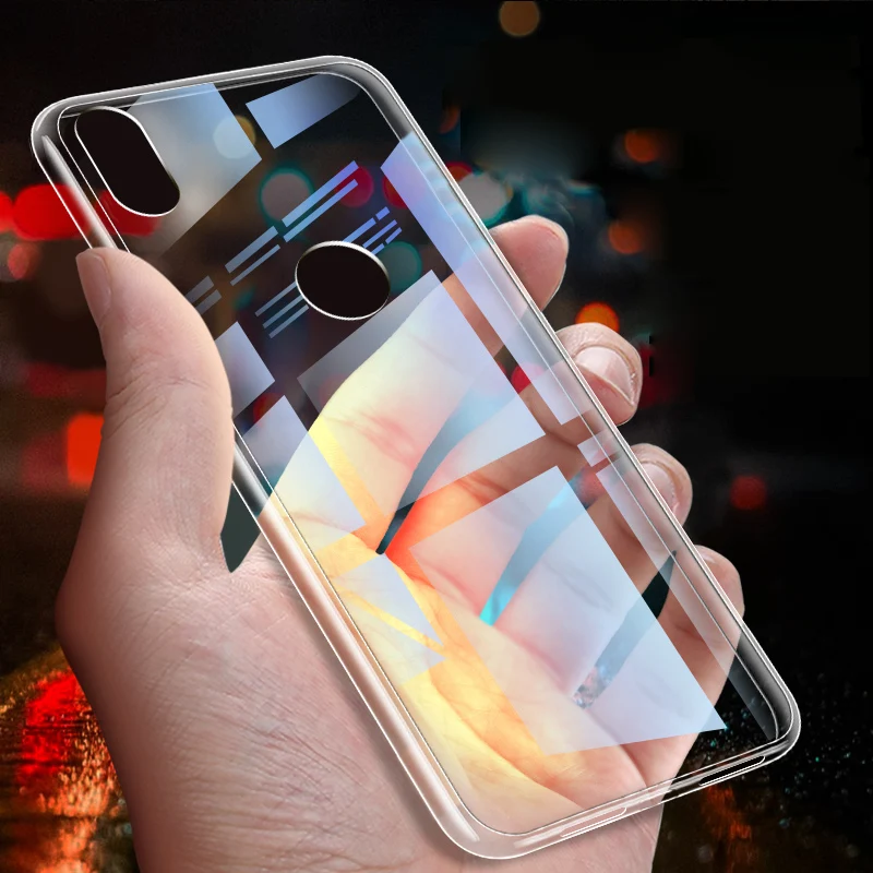 Чехол для Xiaomi Redmi Note 6 Pro 5 Plus 4 4X 4A 5A 6A S2 чехол Mi Play A1 A2 Mi8 lite силиконовый прозрачный