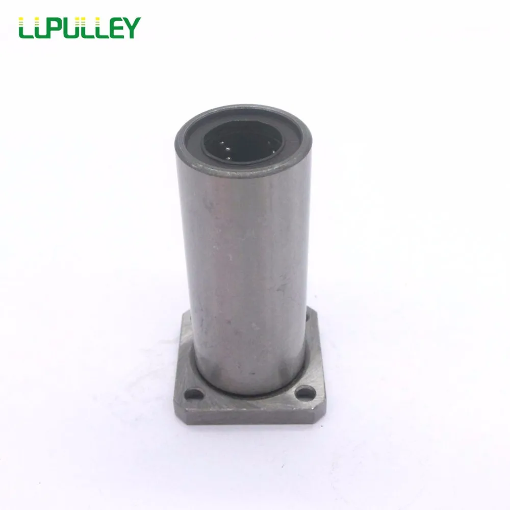 LUPULLEY 1 шт. LMK6LUU 6 мм Длинный фланец квадратный линейный подшипник движения