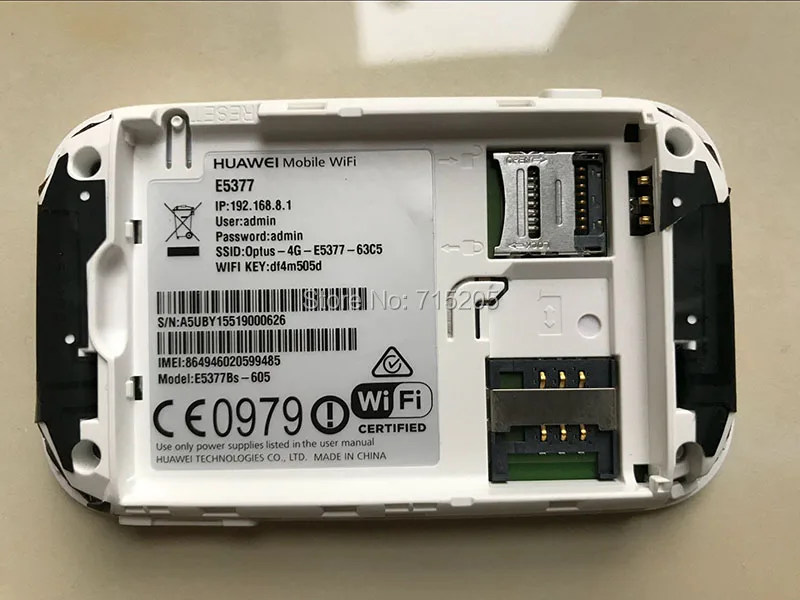 Разблокированный Huawei E5377 4G Роутер E5377Bs 605 CAT4 150 Мбит/с LTE FDD 700/1800/2600 МГц беспроводной