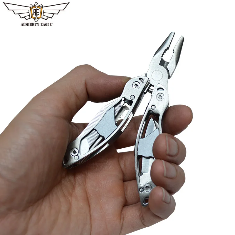 Мультитул ALMIGHTY EAGLE плоскогубцы 10 в 1 ручной инструмент мини портативный складной