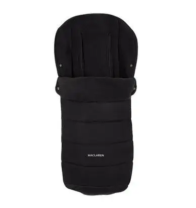 BLACK SLEEP BAG MACLAREN yoya оригинальная кукольная коляска, спальный мешок для подгузников, чехол для ног, чехол для коляски, термосумки, Детские аксессуары для детской коляски чехол - Цвет: BLACK SLEEP BAG