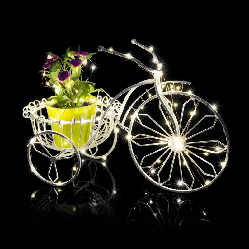 10m 100led Copper Wire AA battery LED String Christmas outdoor waterproof Fairy Lights Cold White Warm colorful | Освещение