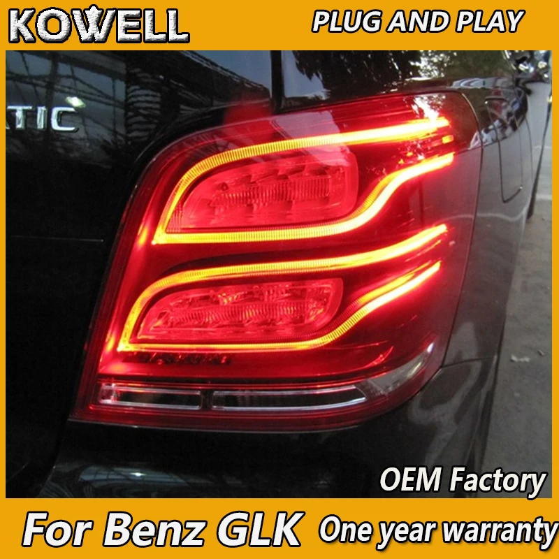 Автомобильный Стайлинг KOWELL для Mercedes Benz GLK200 GLK 260 GLK300 светодиодный задний фонарь 2008