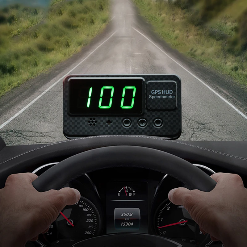 1 шт. автомобильный gps Спидометр 3 дюйма gps Спидометр HUD Head Up Дисплей Аксессуары универсальные для автомобилей Truvks мотоциклы