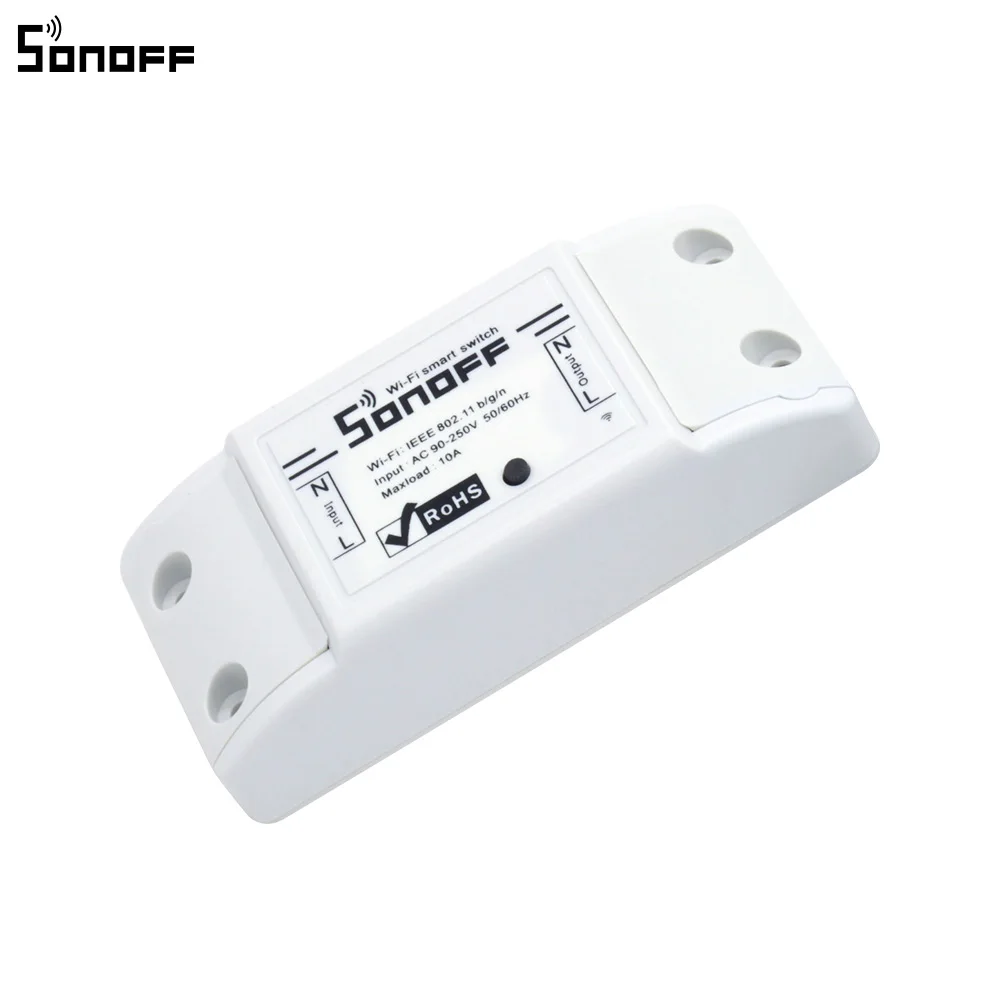 5 шт. Sonoff Wifi смарт переключатель управляемый беспроводной релейный Переключатель