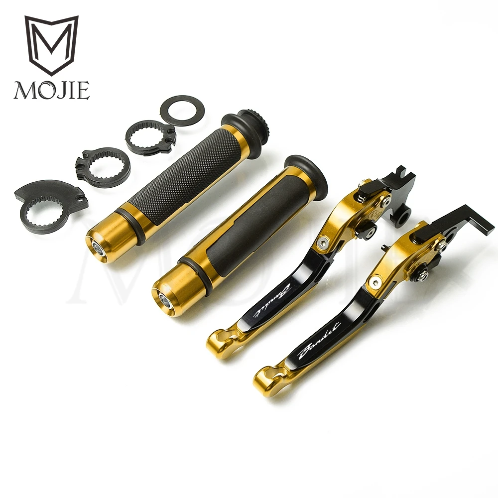 Black Gold Мотоцикл с ЧПУ Регулируемые тормозные рычаги сцепления Руль рукоятки для Suzuki GSF650/GSF650S/GSF650N BANDIT 2007- 2008 - Цвет: Black Gold