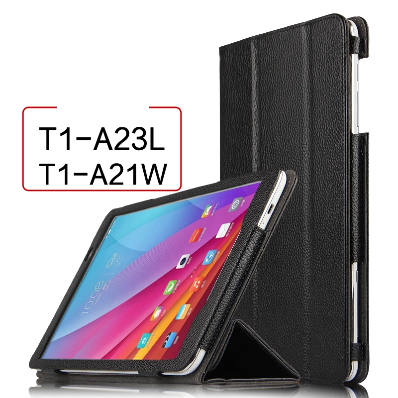 Высококачественный чехол из натуральной кожи с подставкой для Huawei Honor Note T1 10|case for