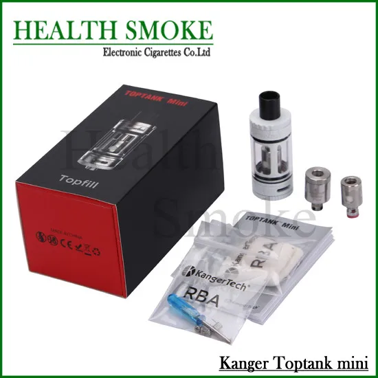 Настоящий мини-Распылитель Kanger Toptank 4 0 мл топ Заправляемый бак Sub Ohm с капельным