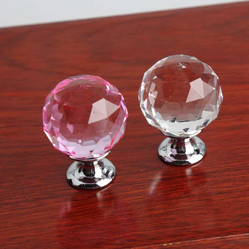 Ручка для кухонного шкафа 30 мм из прозрачного стекла|knobs pulls|cabinet knobscabinet handles |