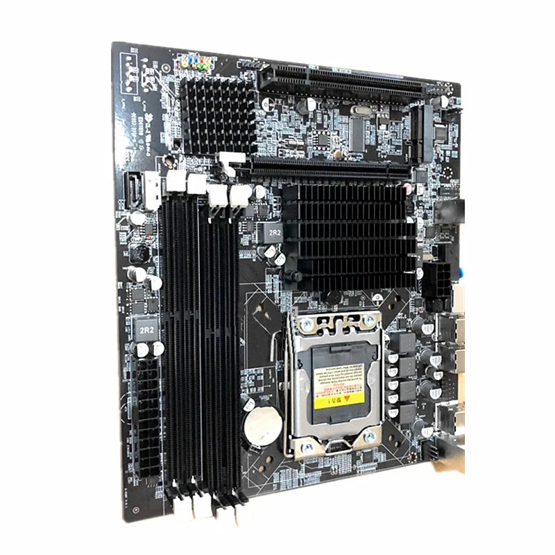Для Inter X58 настольная LGA 1366 Материнская плата 4xDDR3 32 Гб ECC RAM PC Компьютерная
