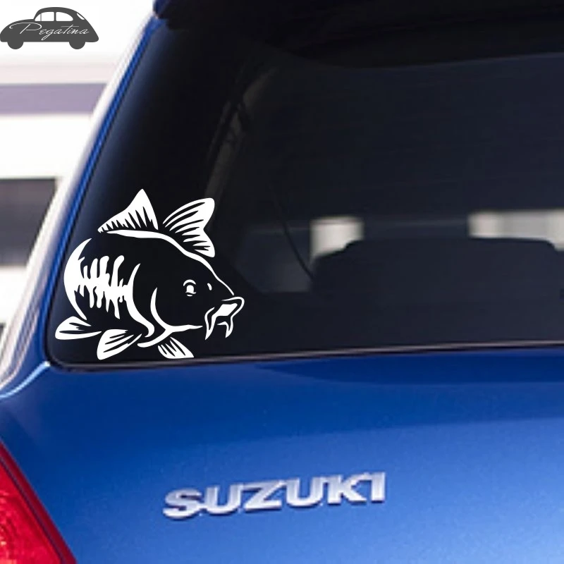 Рыба наклейка рыболовные снасти магазин полые наклейки рыба Рыбалка лодка окна