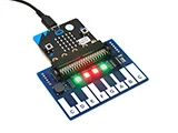 Мини-модуль пианино для micro:bit Touch Keys воспроизведения музыки 4x RGB LEDs |