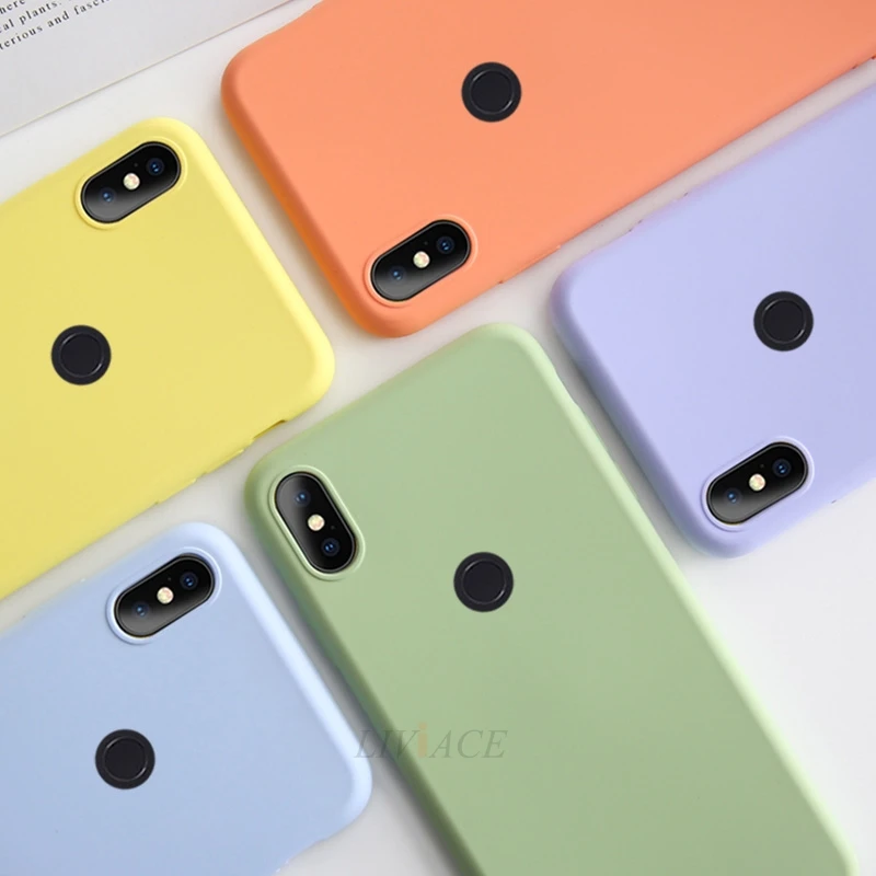 Оригинальный чехол из жидкого силикона для телефона xiaomi mi 8 mi8 lite 9 se 9t pro a3 10 redmi note 7