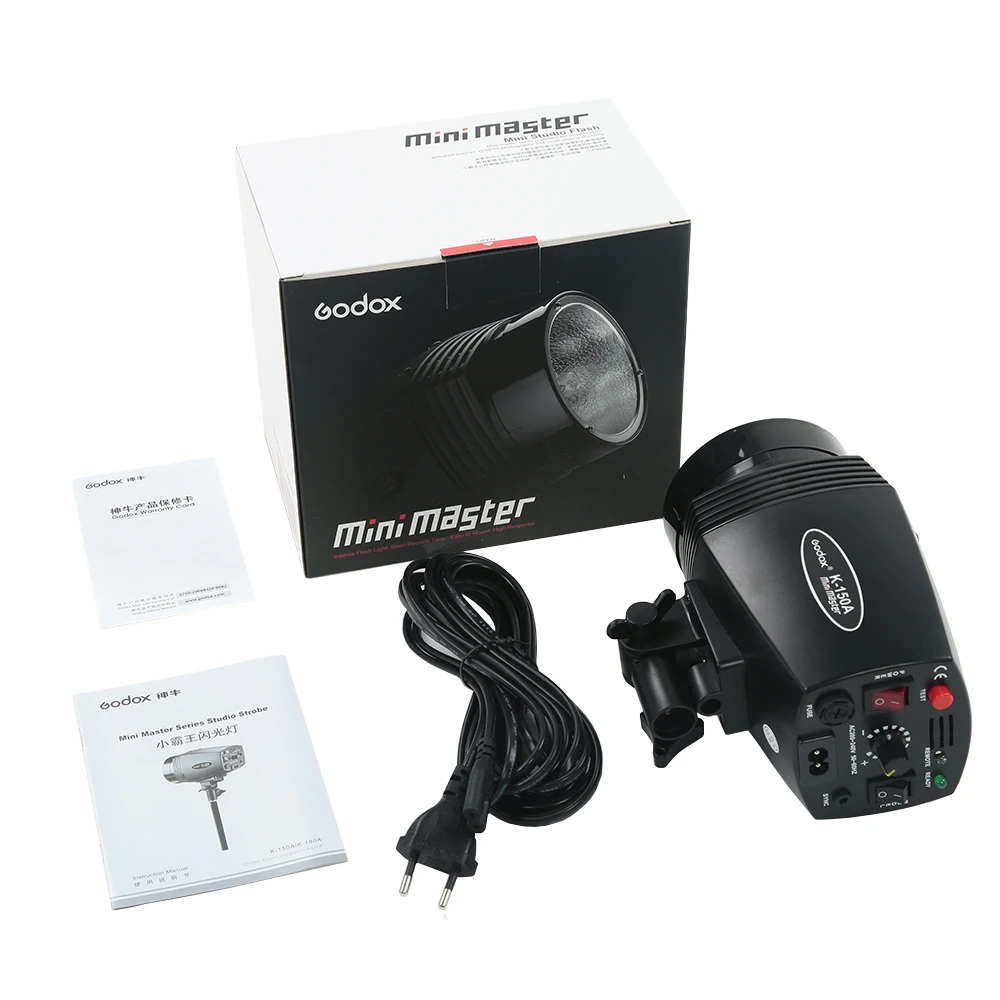 Вспышка для фотостудии Godox K 150A 150Ws 150 Вт 220 В только Бесплатная доставка|godox k-150a|studio