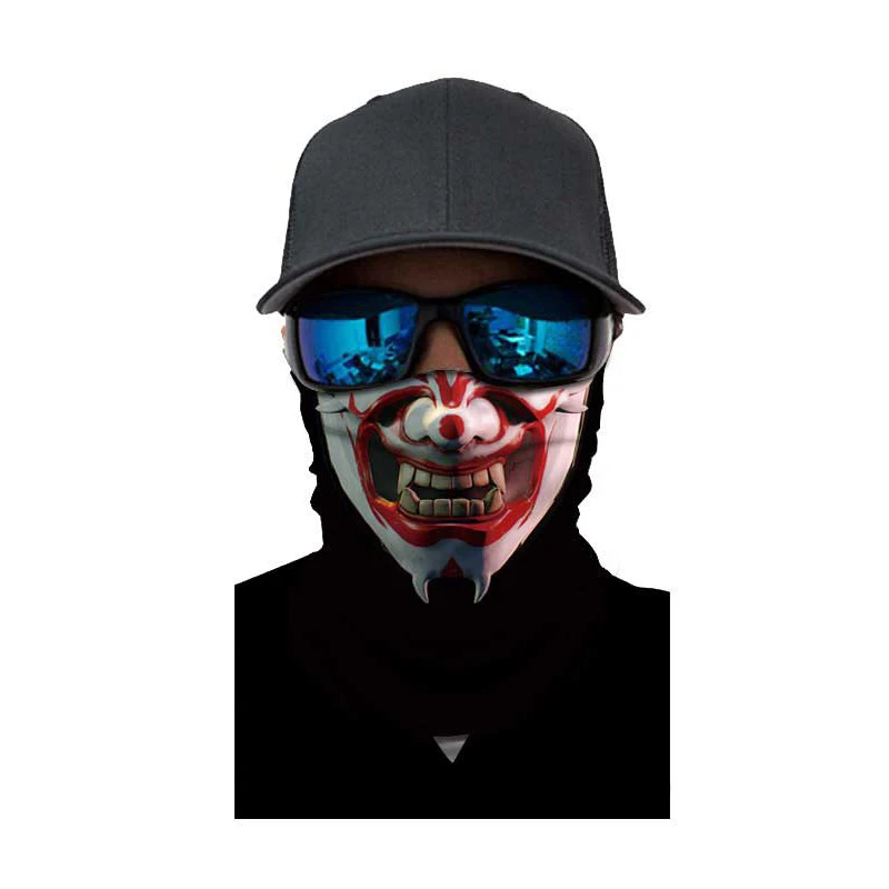 Повязка на голову Joker Балаклавы маска Хэллоуин с защитой лица призрака для