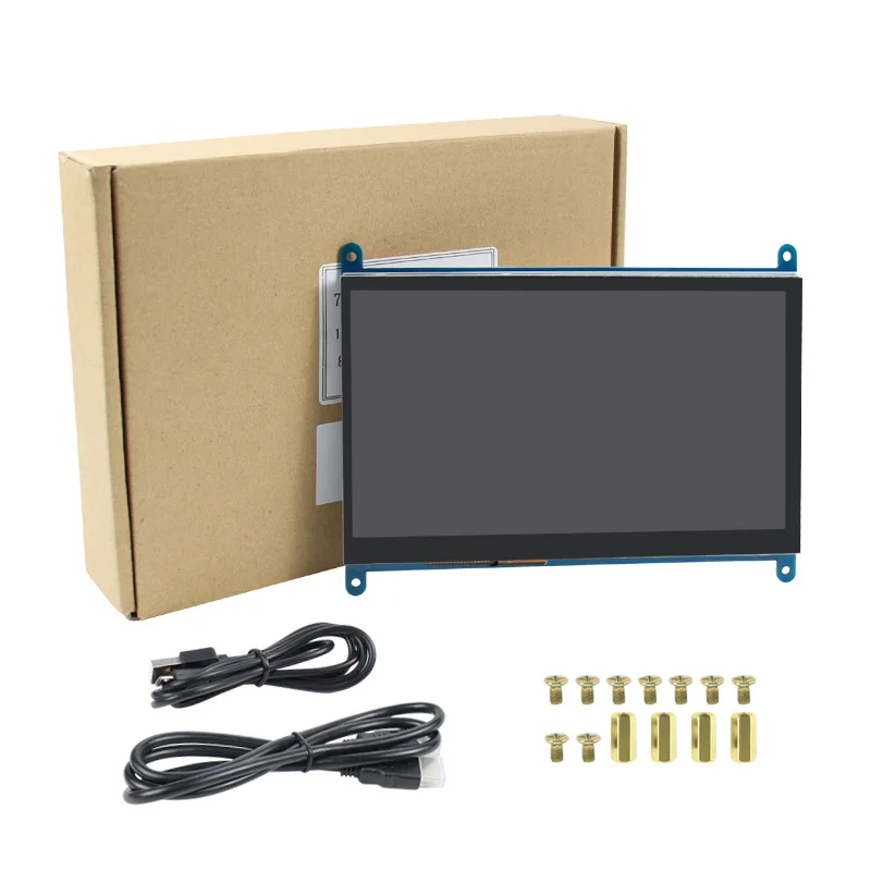 7 inch Raspberry Pi 3 Model B+ LCD Display Touch Screen 1024*600 800*480 HDMI TFT Monitor capacitive touchpanel | Компьютеры и офис