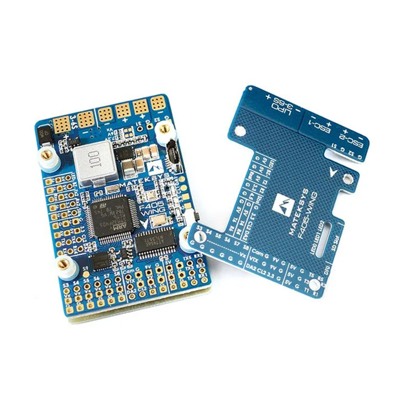 Контроллер полета MATEKSYS F405 WING STM32F405RGT6 BMP280 барометр MicroSD BlackBox Softserial 7 Servos 4 BEC и датчик