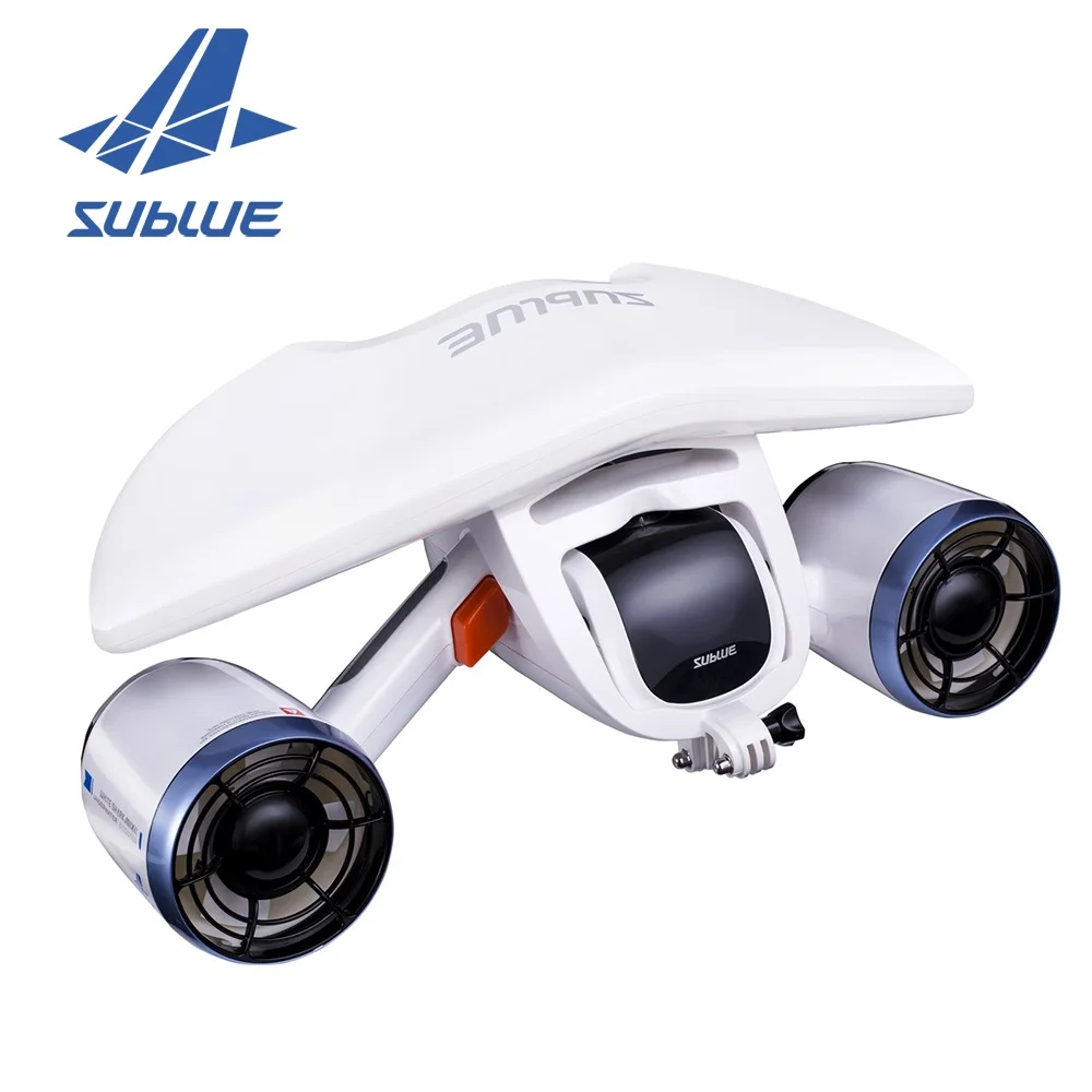 Белый Sublue Whiteshark Mix Подводное Подруливающее Устройство для скутера, дайвинга, плавания и Сноркелинга в воде, ручное снаряжение для дайвинга - Цвет: Белый