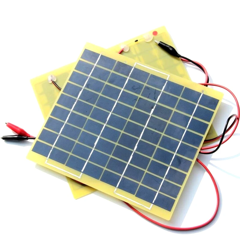 ГОРЯЧАЯ ПРОДАЖА! 5 Вт Солнечные Панели Солнечных Батарей-5 12 Вольт Сад Фонтан Пруд