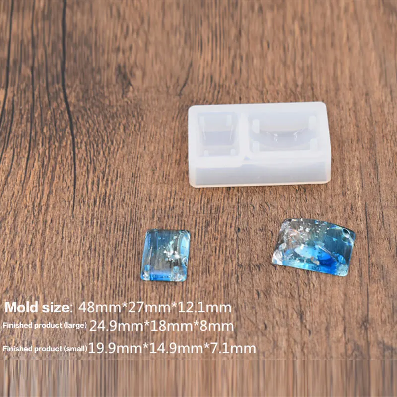 Новинка прямоугольная силиконовая форма сделай сам для изготовления браслетов и