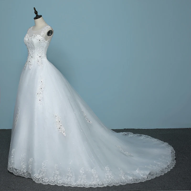 Vestido De Noiva новое белое/красное свадебное платье 100 см свадебное платье с соборным шлейфом размера плюс свадебное платье с кристаллами
