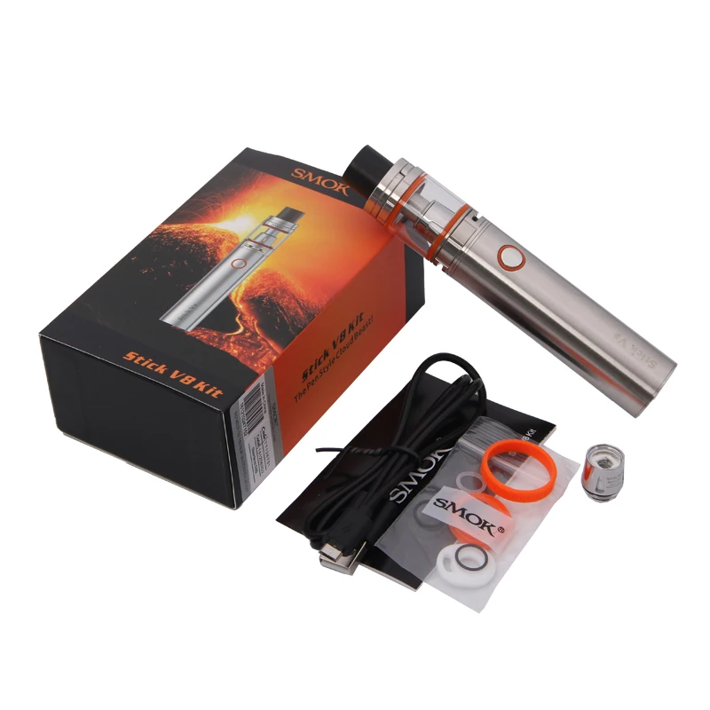 Оригинальная электронная сигарета Smok Stick V8 набор с баком TFV8 Big Baby 5 мл и палочкой 3000