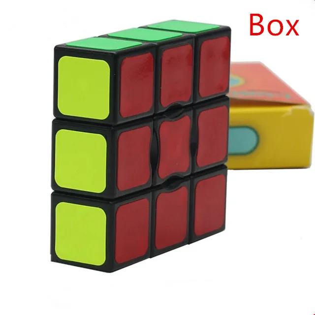 style 8 1x3x3 5,6*5,6*2,2 см Классическая волшебная игрушка черный красочный магический куб головоломка Скорость Куб обучающий игрушки для детей подарок - Цвет: style 8