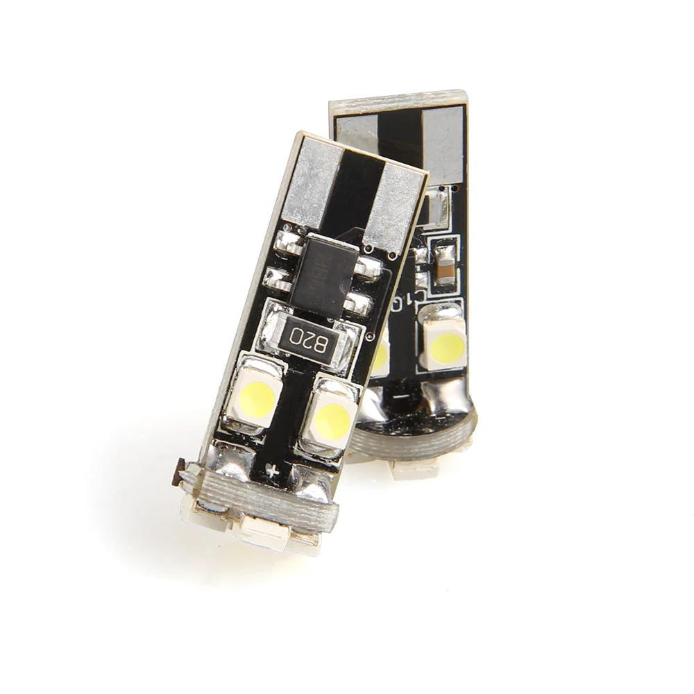 2 шт. авто LED T10 Canbus автомобильный Стайлинг автомобиля 9 14 в 3528 8SMD 5 Вт CANBUS