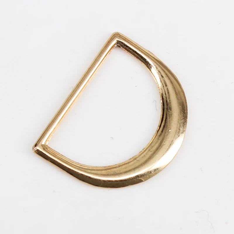 100 шт 25 мм золотистого цвета металлическая d-образная пряжка для ремня рюкзака