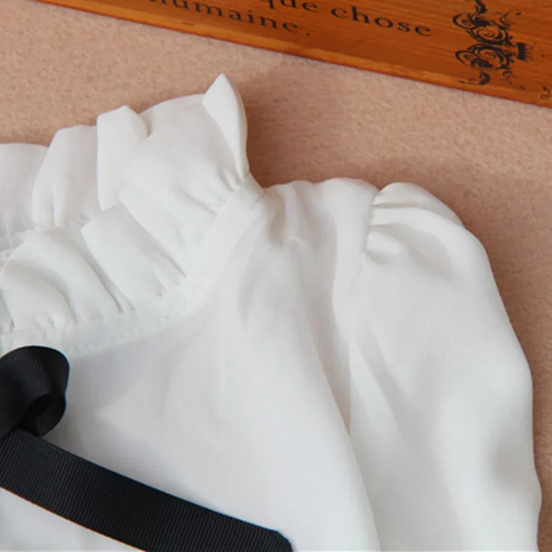 Рубашка JW0266S с длинным рукавом для детей блузка школьниц топы Детская рубашка