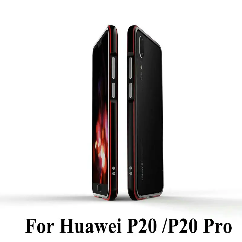 Новый алюминиевый бампер для Huawei P20/P20 Pro/P20 Lite Nove 3E Модный Роскошный металлический