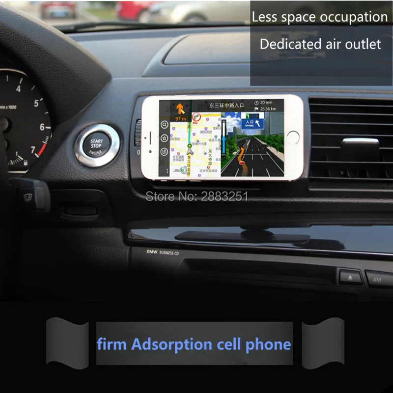 Автомобильный держатель с поворотом на 360 градусов магнитный для телефона