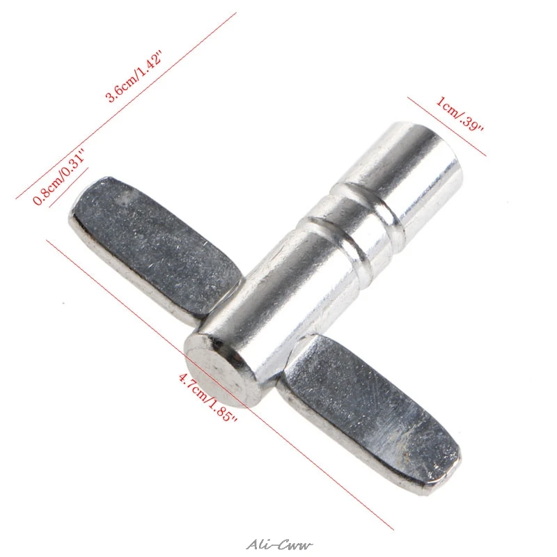 

5x5mm Adjustable Metal Drum Tuning Key Tuner Skin Solid Durable Square Socket