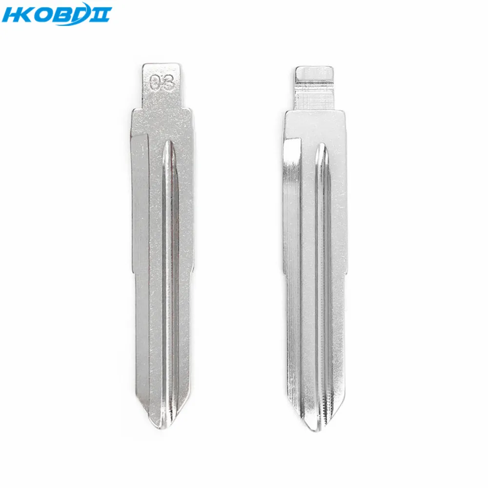 HKOBDII 2 шт./лот 03 # HD103 KD Blade VVDI JMD New Metal Uncut Flip Remote Car Key #03 для Honda | Автомобили и мотоциклы