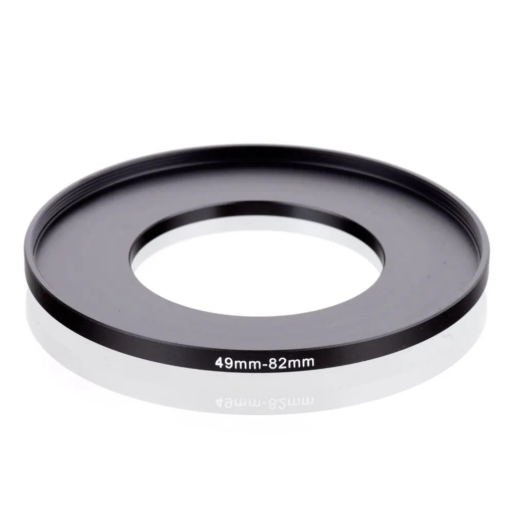 original RISE(UK) 49mm-82mm 49-82mm 49 to 82 Step Up Ring Filter Adapter black