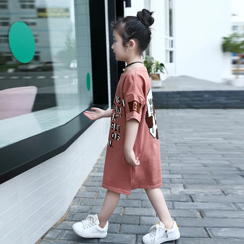 Новинка 2017 летняя футболка для девочек с длинным рукавом и мультипликационным