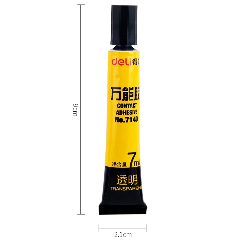 Deli 1pcs Liquid Glue for Glass Metal Ceramic Stationery Office Material Contact Adhesive Super all-purpose adhesive | Канцтовары для
