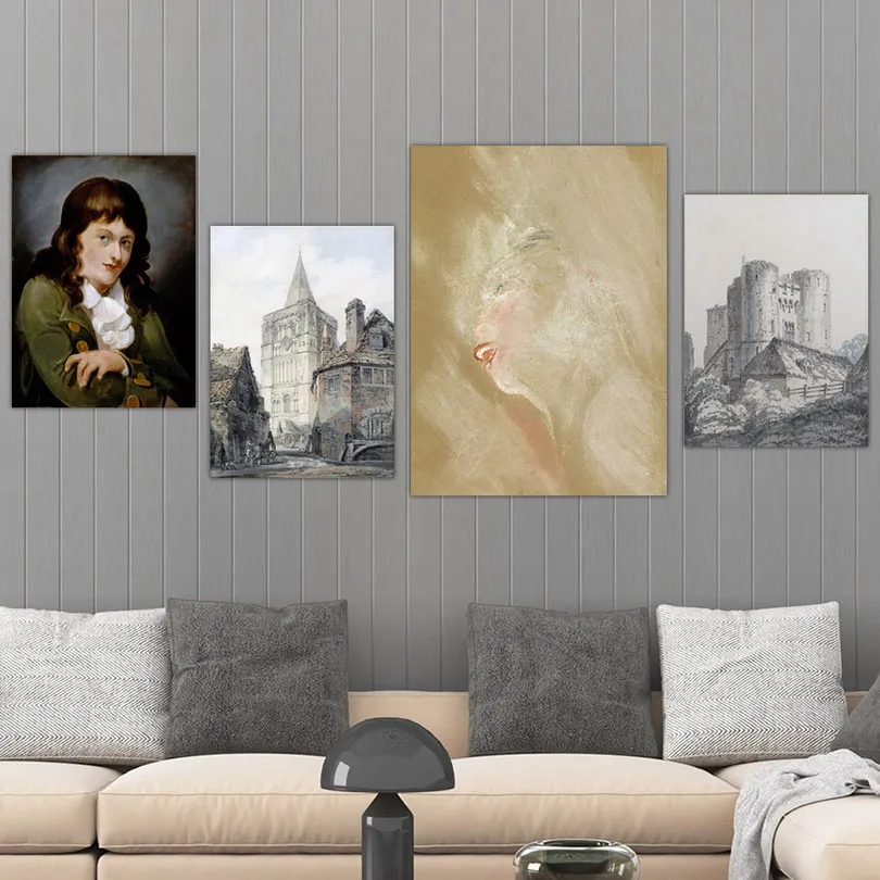 Домашний декор печать на холсте настенные картины плакат холст британский